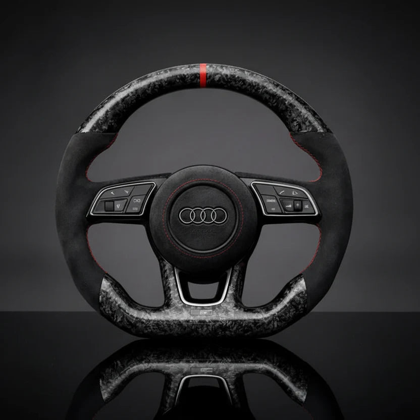 Carbon sportstuur voor Audi A1, A3, A4, A5, Q2, Q3 en Q5 incl. S/RS – foto 3