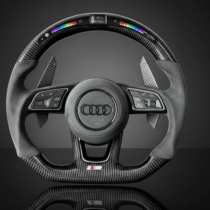 Carbon sportstuur voor Audi A1, A3, A4, A5, Q2, Q3 en Q5 incl. S/RS – foto 1