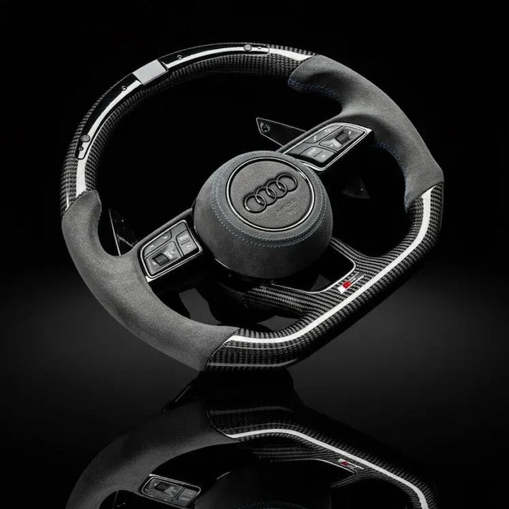 Carbon sportstuur voor Audi A1, A3, A4, A5, Q2, Q3 en Q5 incl. S/RS – foto 4