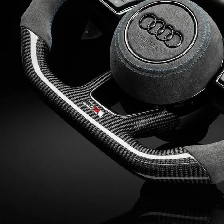 Carbon sportstuur voor Audi A1, A3, A4, A5, Q2, Q3 en Q5 incl. S/RS – foto 5