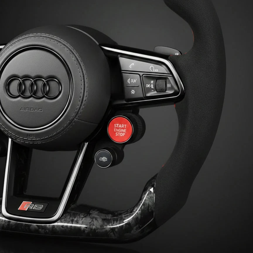 Carbon sportstuur voor Audi TT / TTS / TT RS en R8 – foto 2