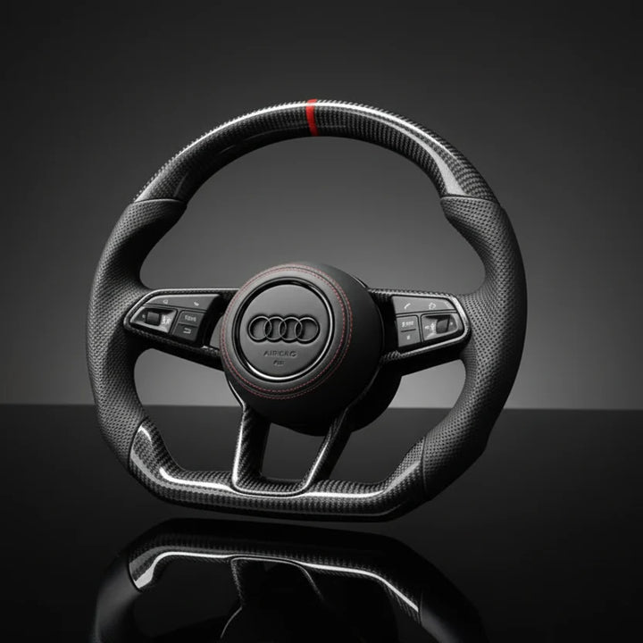 Carbon sportstuur voor Audi TT / TTS / TT RS en R8 – foto 4