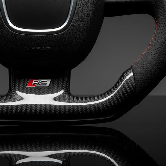 Carbon sportstuur voor Audi A3, A4, A5, Q3 en Q5 – foto 2