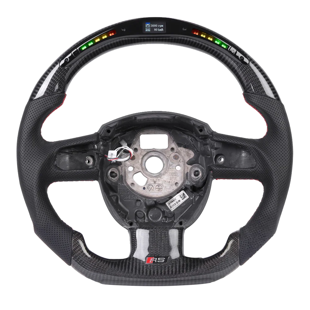 Carbon sportstuur voor Audi A3, A4, A5, Q3 en Q5 – foto 5