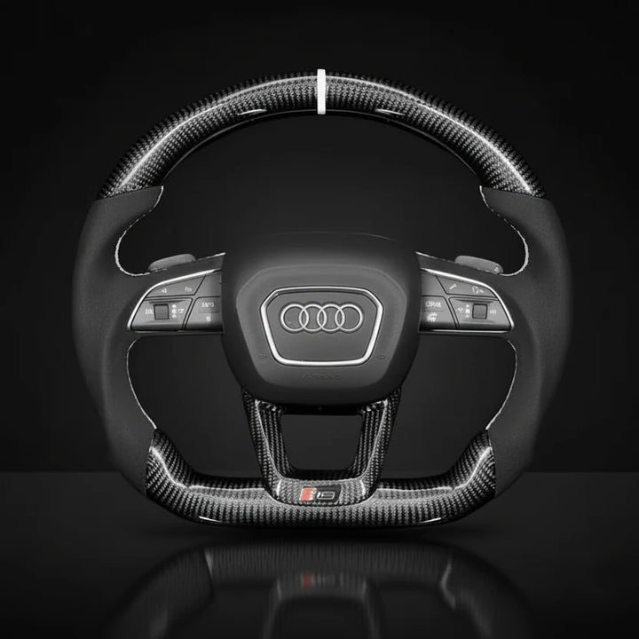 Carbon sportstuur voor Audi Q3, Q5, Q7 en Q8 incl. SQ/RS Q – foto 1