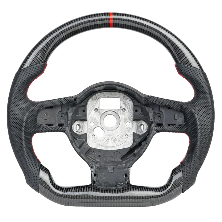 Carbon sportstuur voor Audi TT, R8, A3 / S3 / RS3 en A6 / RS6 – foto 4