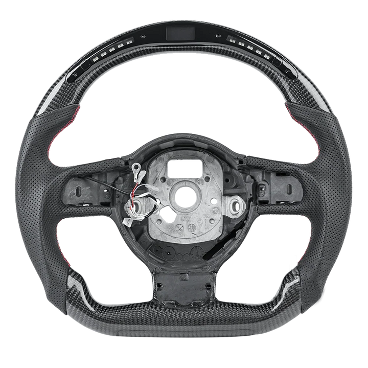 Carbon sportstuur voor Audi TT, R8, A3 / S3 / RS3 en A6 / RS6 – foto 5