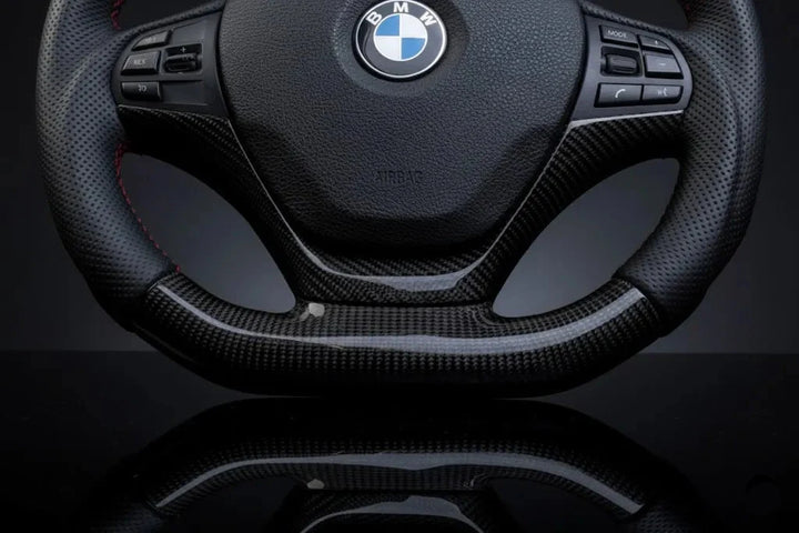 Carbon sportstuur voor BMW 1-serie, 3-serie, X3 en X4 (F20/F30/F25/F26) – foto 3