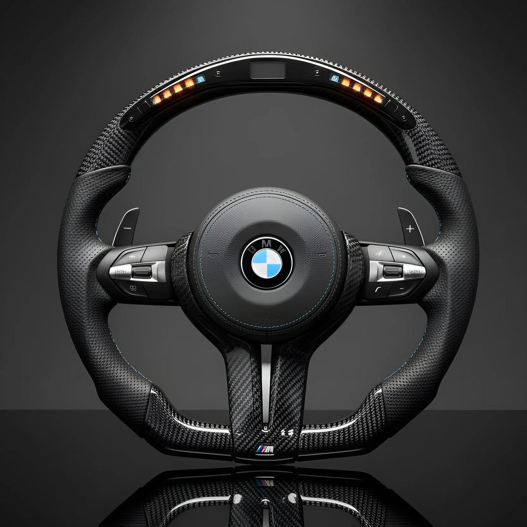 Carbon sportstuur voor BMW 1-, 2-, 3- en 4-serie, M2, M3 en M4 (F-serie) – foto 3
