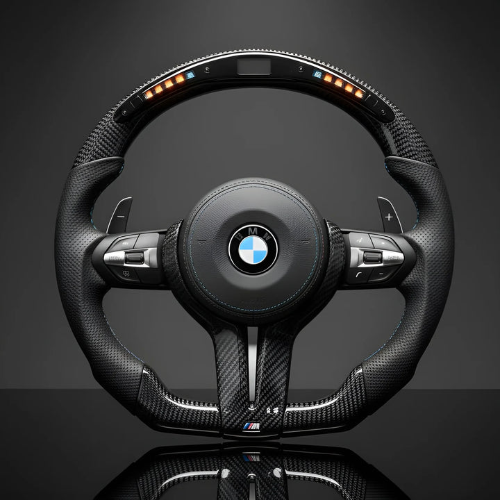 Carbon sportstuur voor BMW 1-, 2-, 3- en 4-serie, M2, M3 en M4 (F-serie) – foto 3