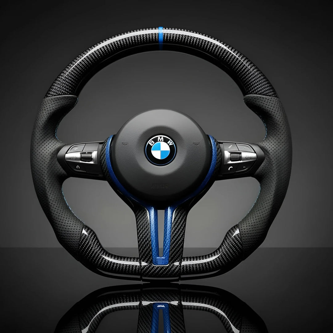 Carbon sportstuur voor BMW 1-, 2-, 3- en 4-serie, M2, M3 en M4 (F-serie) – foto 4
