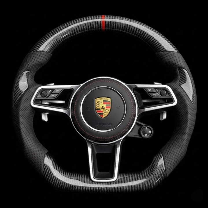 Carbon sportstuur voor Porsche 911, 718, Cayenne en Panamera – foto 2