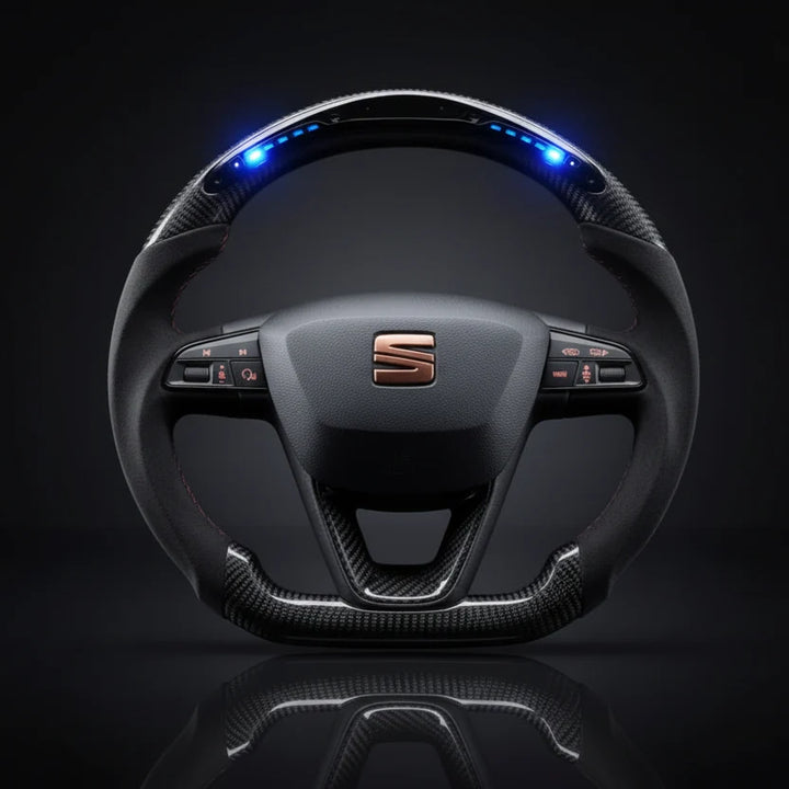 Carbon sportstuur voor SEAT Leon 5F en Ibiza, ook FR en Cupra – foto 3