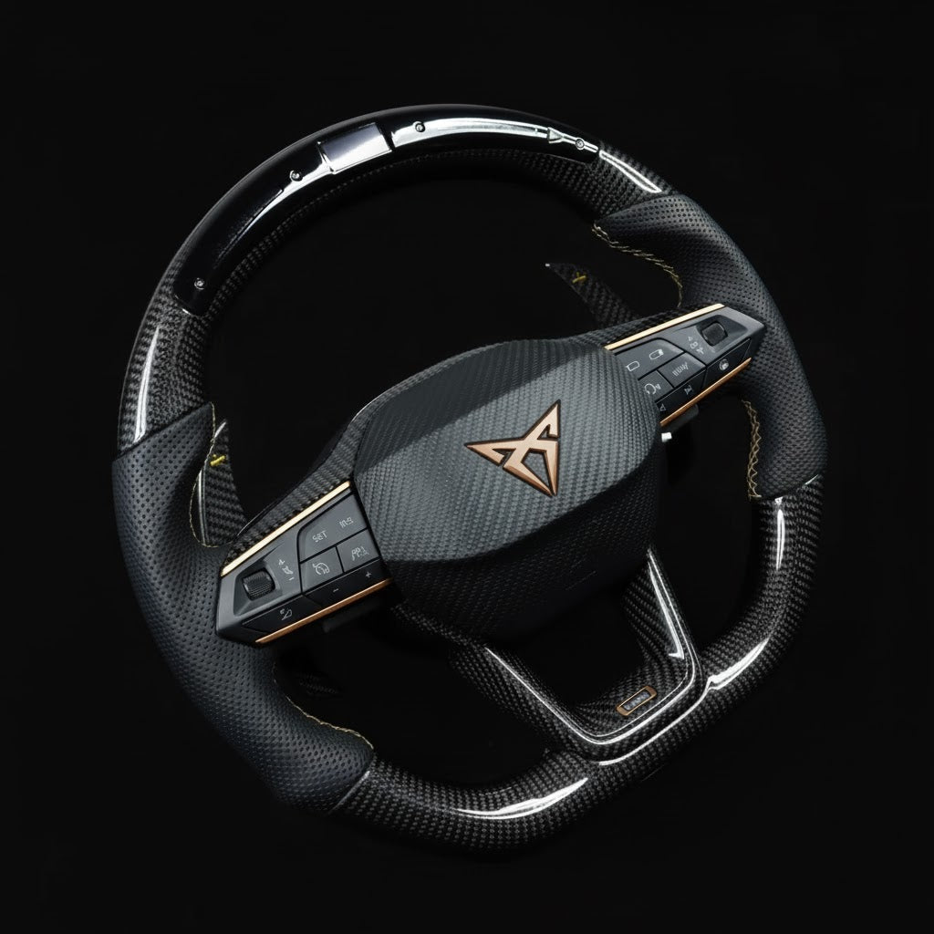 Carbon sportstuur voor CUPRA Leon, Formentor, Ateca en Terramar – foto 4