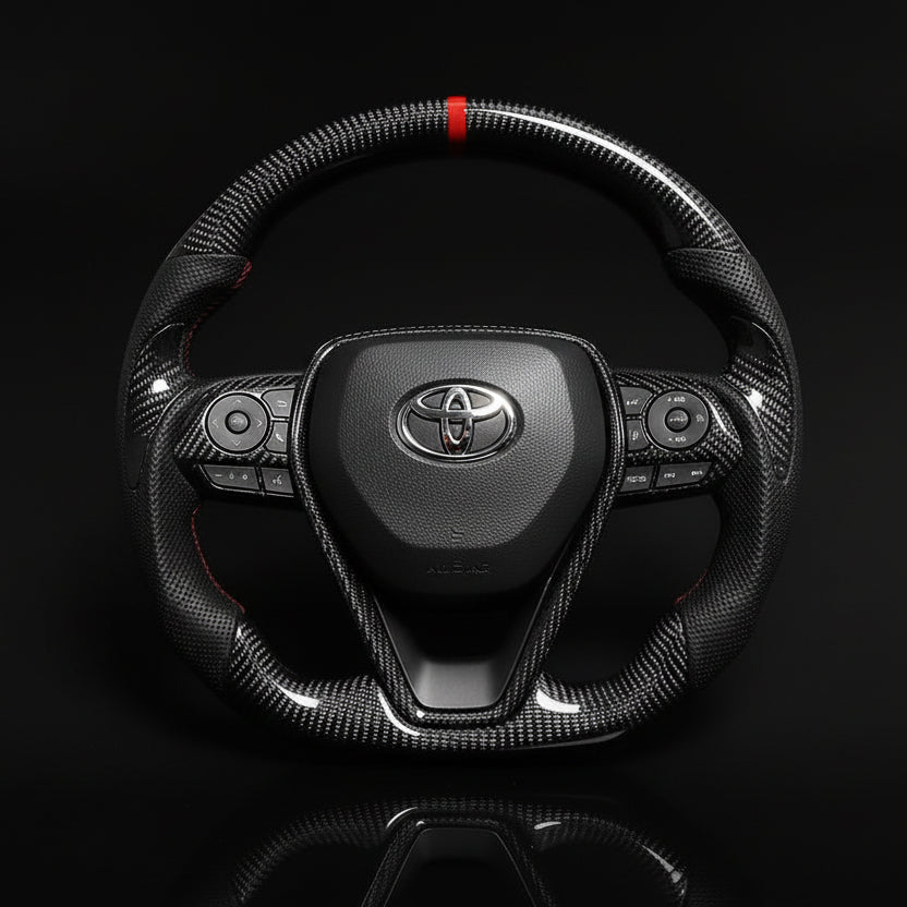 Carbon sportstuur voor Toyota RAV4, Camry en Avalon – foto 3