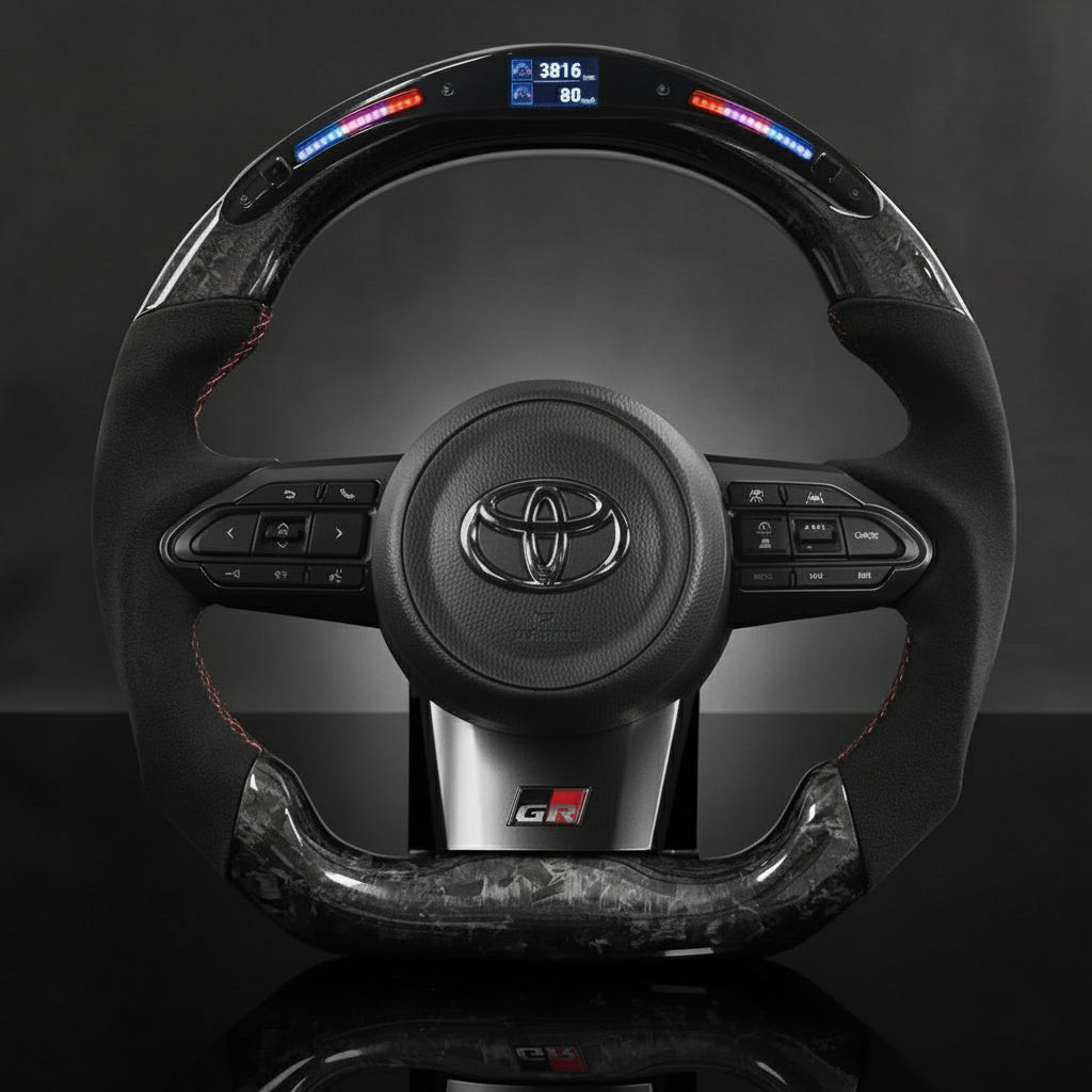Carbon sportstuur voor Toyota Corolla, C-HR en GR Yaris – foto 2