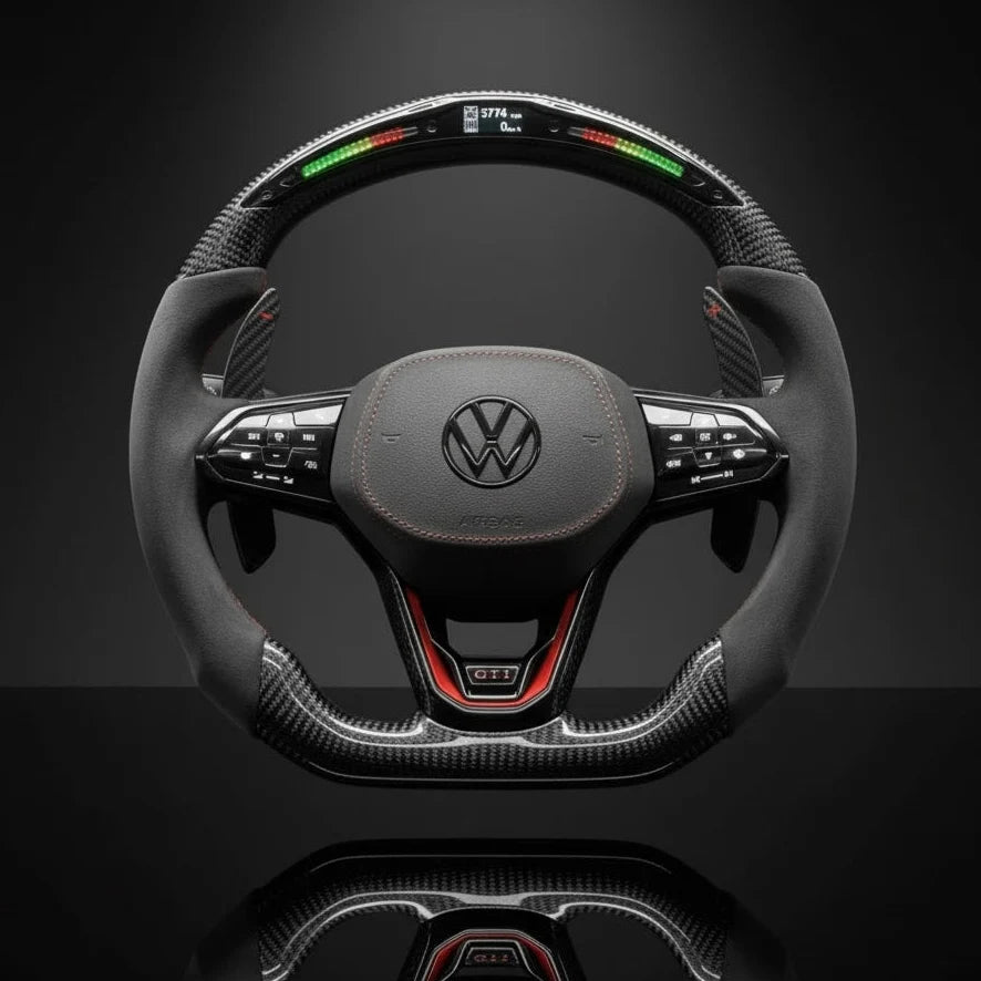 Carbon sportstuur voor Volkswagen Golf 8 GTI / R, Arteon, Tiguan en Touareg – foto 1