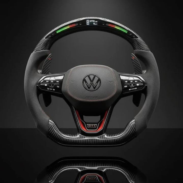 Carbon sportstuur voor Volkswagen Golf 8 GTI / R, Arteon, Tiguan en Touareg – foto 1