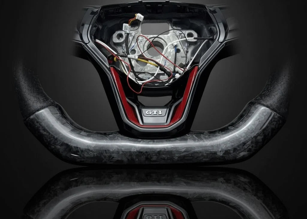 Carbon sportstuur voor Volkswagen Golf 8 GTI / R, Arteon, Tiguan en Touareg – foto 5