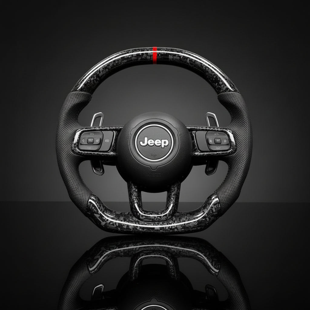 Carbon sportstuur voor Jeep Wrangler JL – foto 5