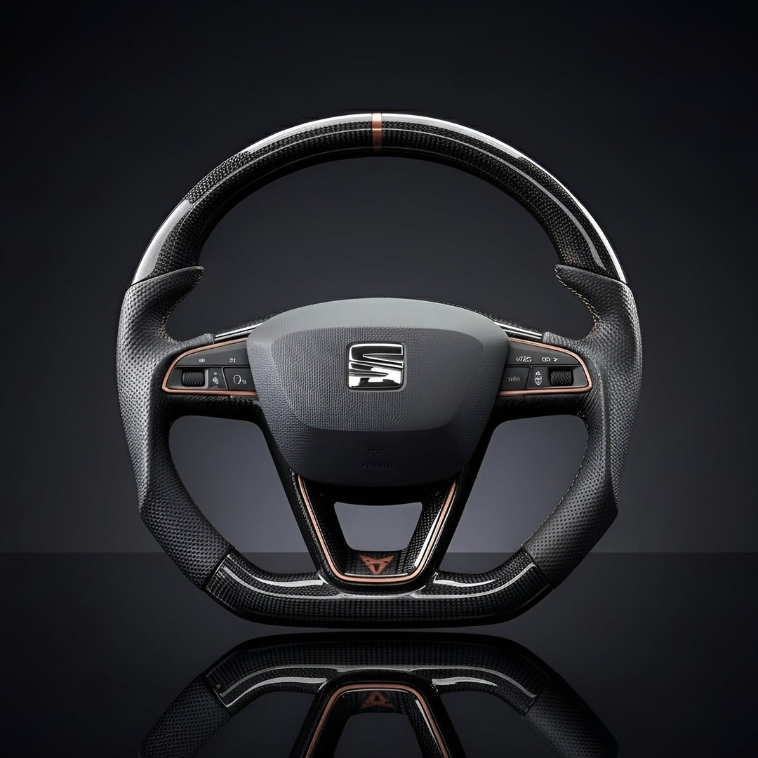 Carbon sportstuur voor SEAT Leon 5F en Ibiza, ook FR en Cupra – foto 1
