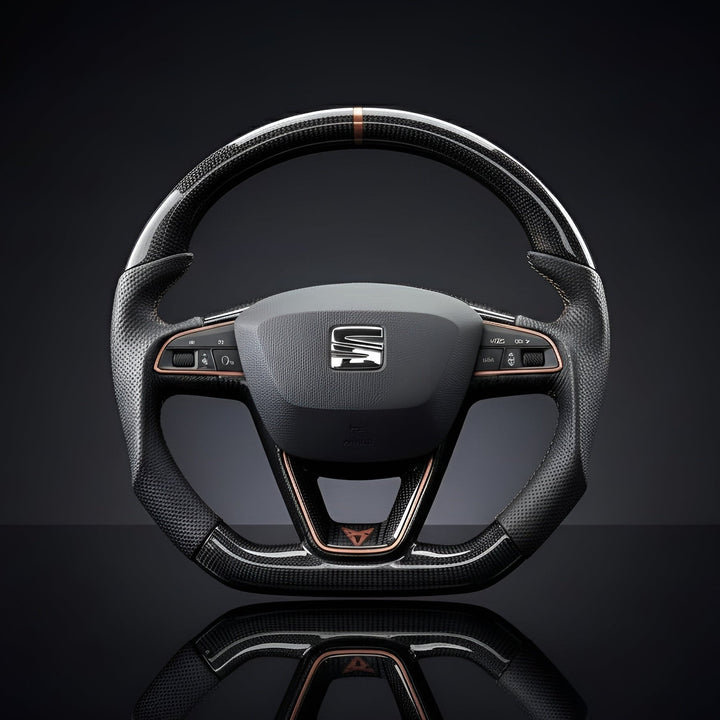 Carbon sportstuur voor SEAT Leon 5F en Ibiza, ook FR en Cupra – foto 1