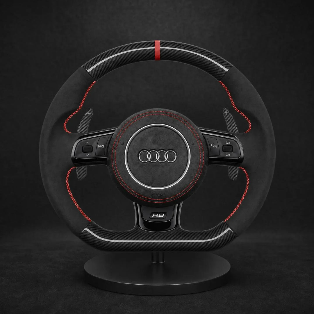 Sportstuur op maat voor Audi TT RS (8J), RS3 (8P), RS4 (B7), RS6 (C6) en R8 – foto 1